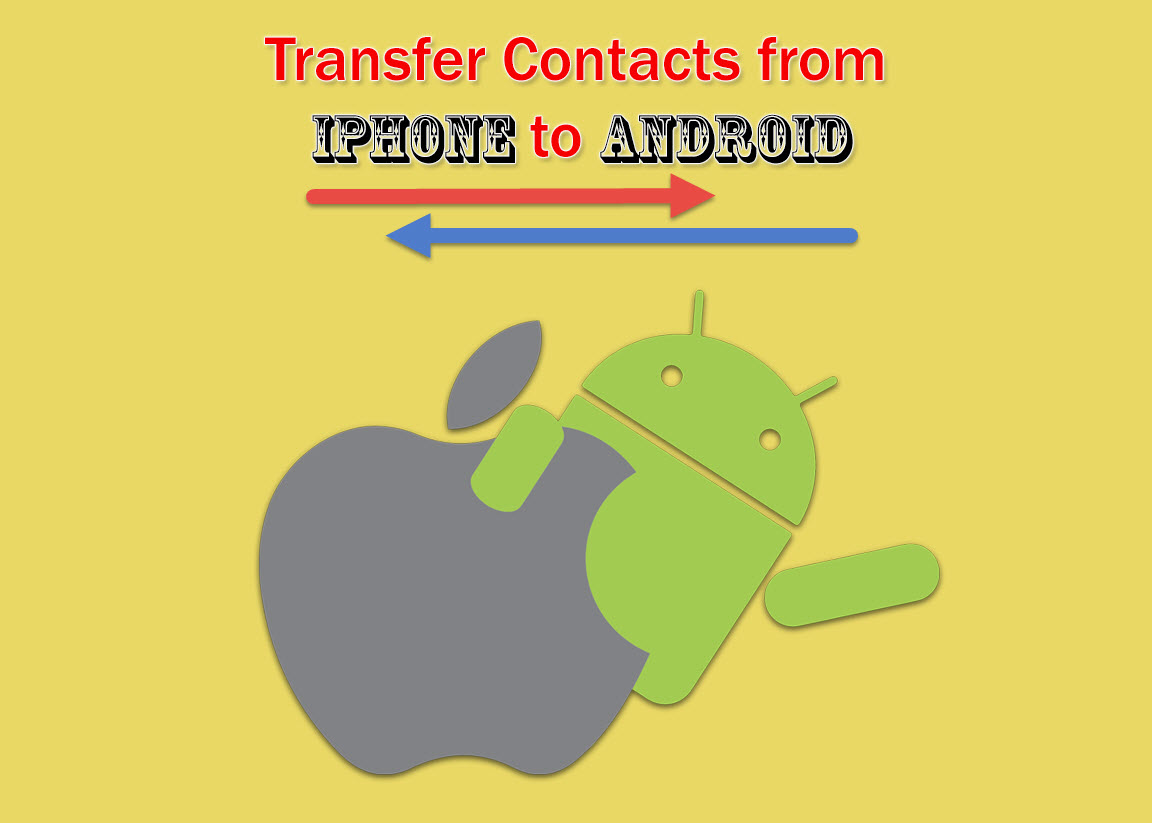 Transfer contacts from iPhone to Android