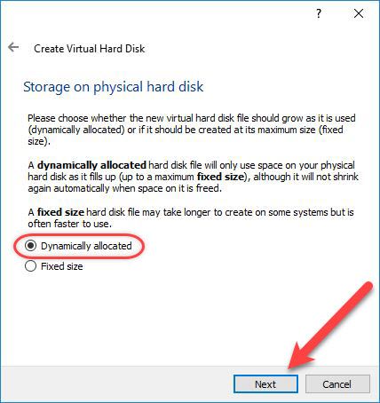 Storage on Pysical Disk